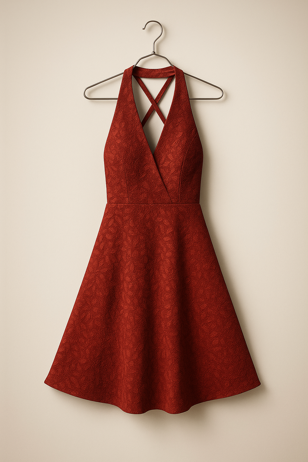 Shimery Alter Neck Midi