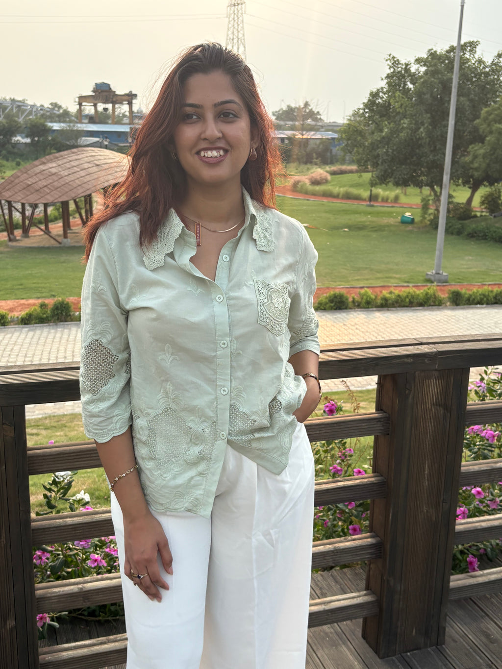 Patterned Breeze Shirt